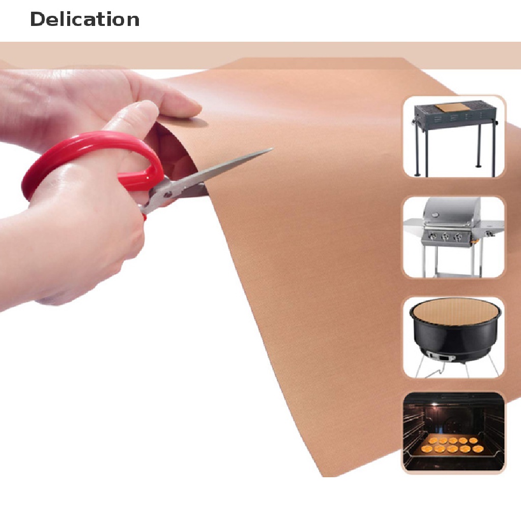 Bộ 1 Khuôn Nướng Bánh teflon Chống Dầu Có Thể Tái Sử Dụng
