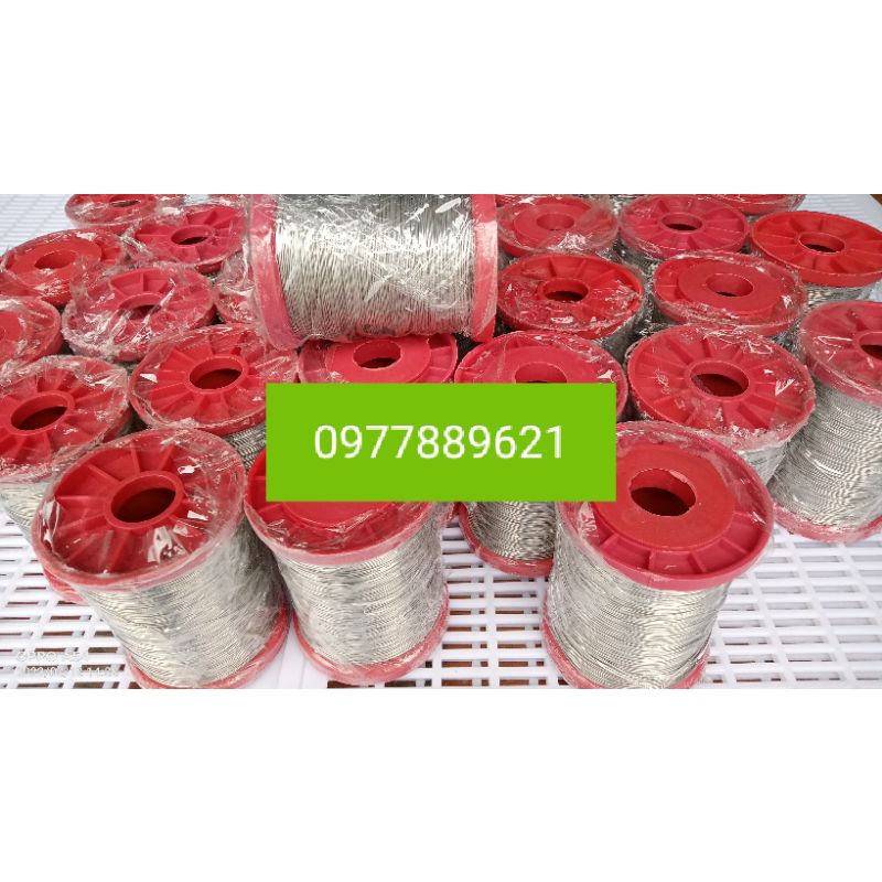 Dây inox căng cầu ong không rỉ _ cuộn 500