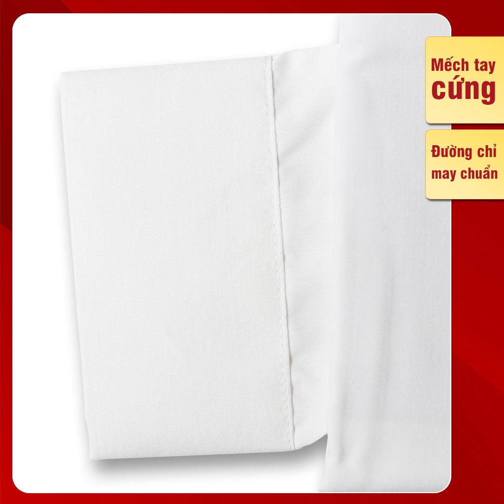 Áo sơ mi trắng nữ chất vải lụa trơn mềm mịn, không nhăn với phong cách sơ mi công sở nữ Hàn Quốc dài tay