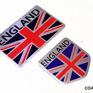 DECAL NHÔM CỜ ANH - 2 CÁI
