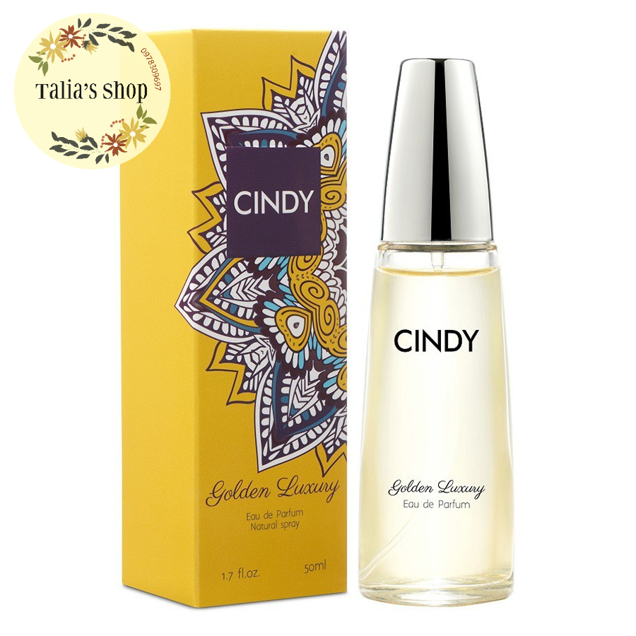 (CHÍNH HÃNG) 4 mùi - Nước hoa Cindy 50ml