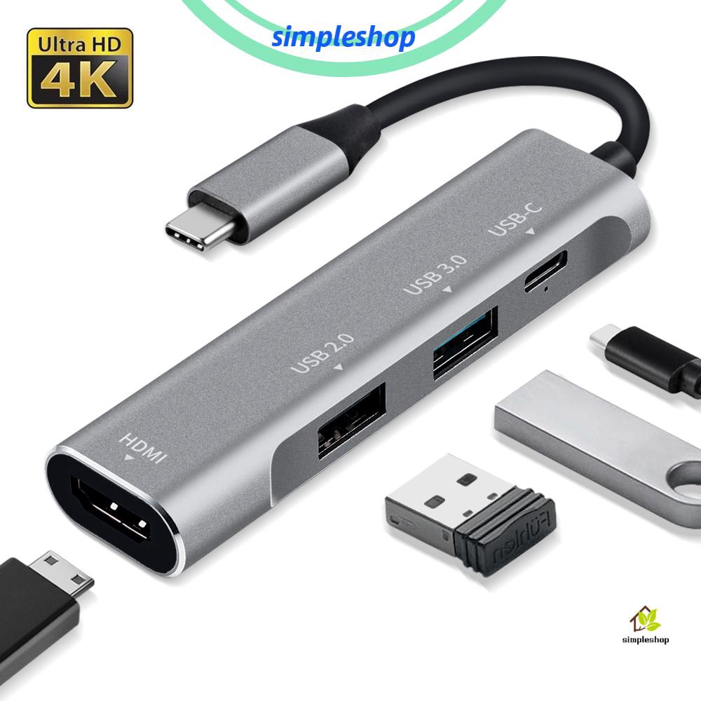 ❀SIMPLE❀ High Speed Thunderbolt 3 Docking Station MHL PD Charging Adapter