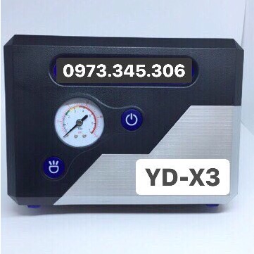 TẶNG ví đặng giấy tờ xe có logo hãng xe - BƠM LỐP Ô TÔ YD-X3 SIÊU BỀN SIÊU KHỎE Thế hệ mới - DH CENTER