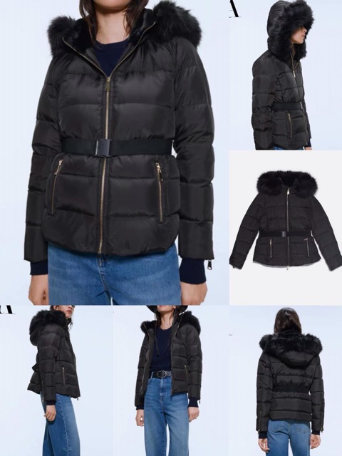 ÁO PHAO LÓT LÔNG ZARA DƯ XỊN