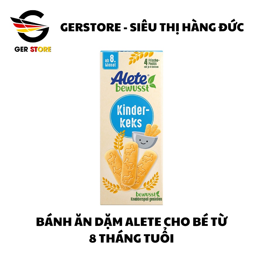 Bánh Bích Quy Ăn Dặm Alete Cho Bé Từ 8 Tháng Của Đức Bổ Sung Nhiều Dinh Dưỡng Và Vitamin Cho Bé Phát Triển Toàn Diện