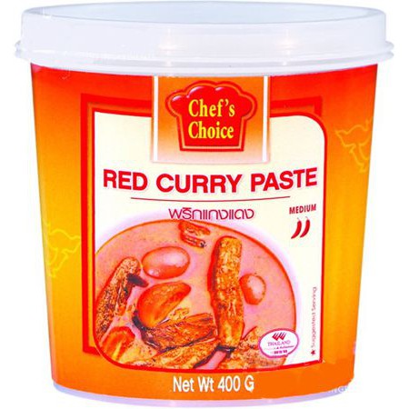 Gia Vị Cà Ri Thái Chef's Choice Red Curry Paste 400g