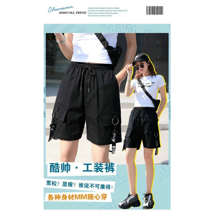 Quần short kaki Túi Hộp unisex style nam nữ chất dày form rộng, quần sooc nam nữ đen basic