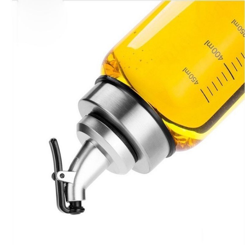 Chai Thủy Tinh Đựng Dầu Ăn, Nước Mắm, Tương,Dấm, Lọ Chiết Rót Gia Vị Vòi Bấm Tay 160ml - 200ml - 300ml - 500ml Trong Bếp | BigBuy360 - bigbuy360.vn