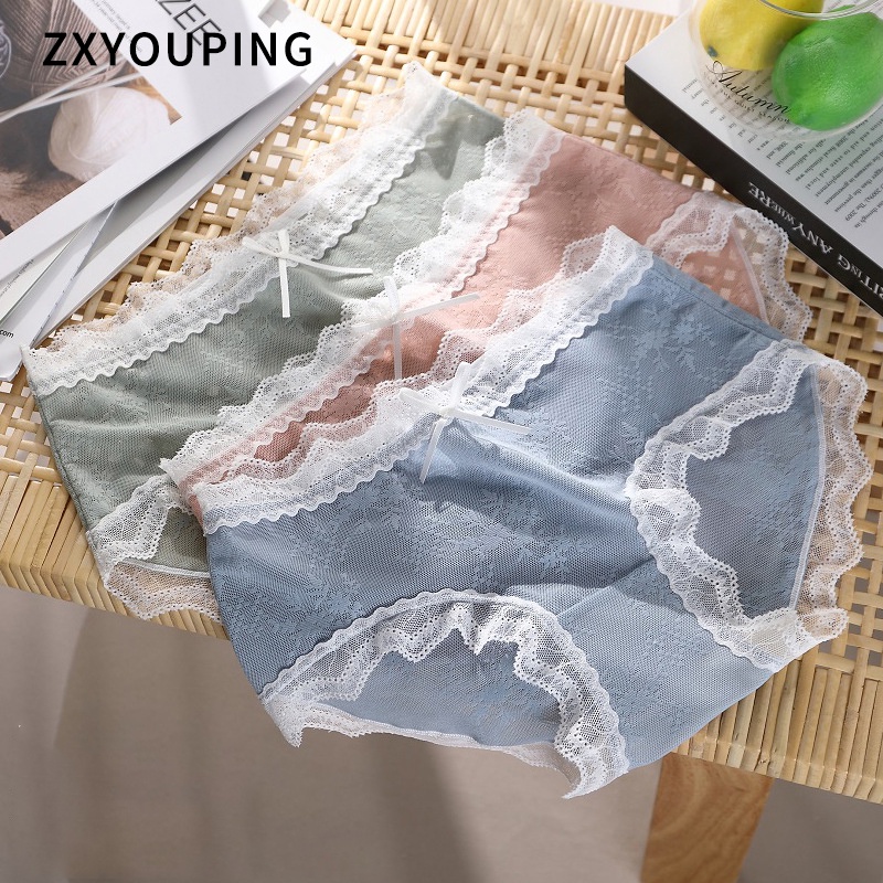 AOFEIQIKE AOFEIQIKE Mới Quần Lót Ren Hoa Xuyên Thấu Gợi Cảm