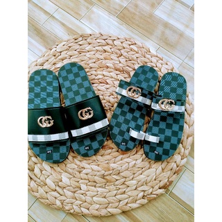 Dép cặp sandal nam nữ x đen