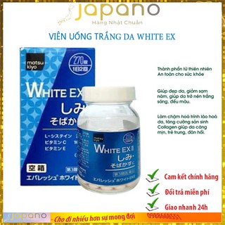 Viên uống trắng da White Ex II Matsukiyo Nhật Bản 270 viên – Japano