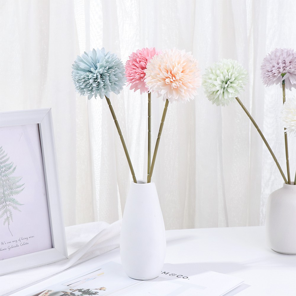 Bó Hoa Cẩm Tú Cầu Giả Bằng Lụa Dùng Trang Trí