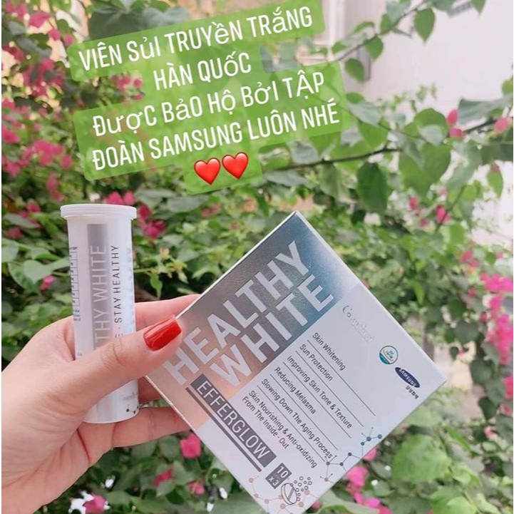 Viên sủi trắng da Cosmeheal Healthy White Efferglow
