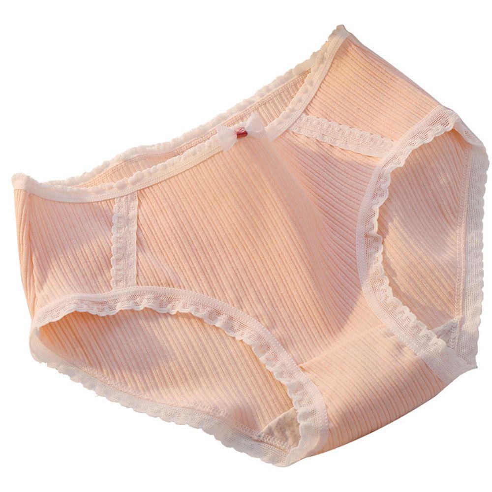 Quần Lót Cotton Lưng Vừa Thoải Mái Thời Trang Cho Nữ Size M-XL