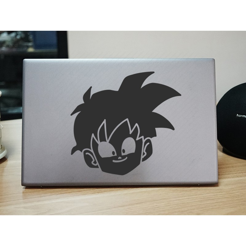 1 Miếng Dán Trang Trí Laptop Họa Tiết Hoạt Hình Dragon Ball Gohan