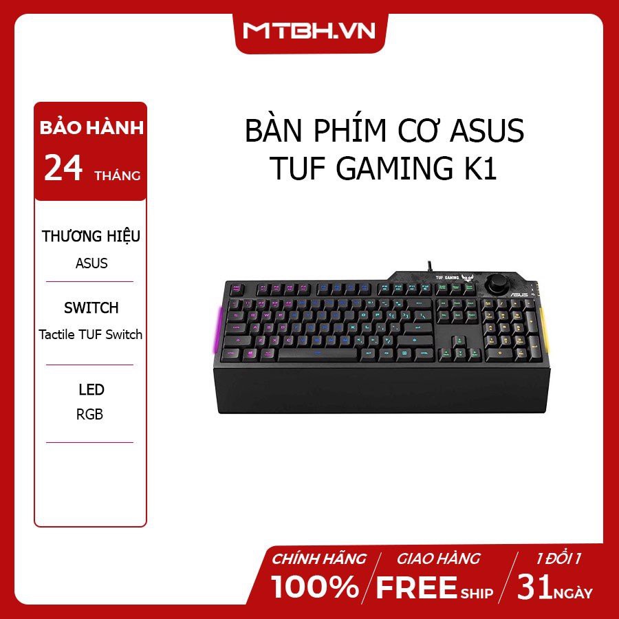 BÀN PHÍM CƠ ASUS TUF GAMING K1