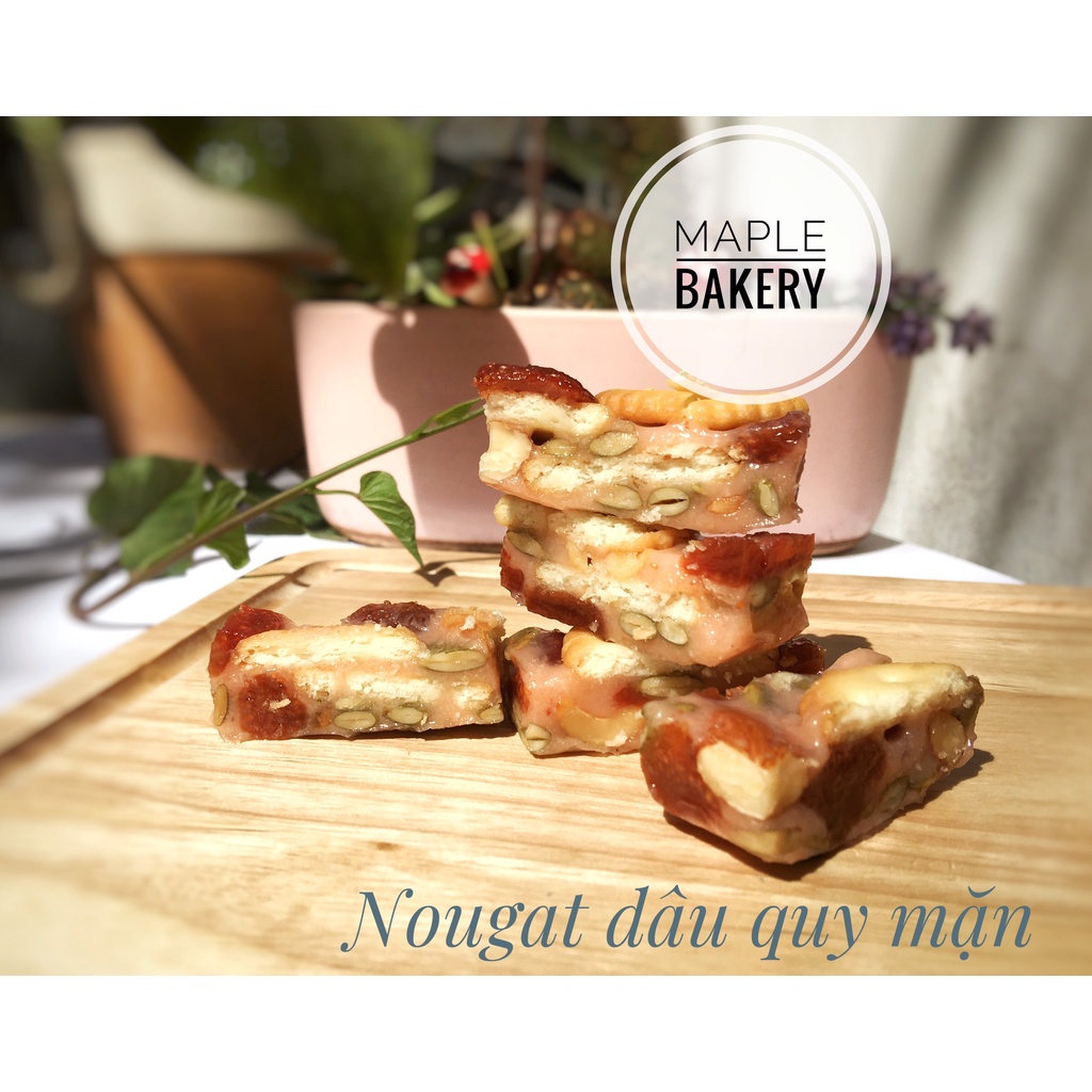 Kẹo Nougat Healthy - Kẹo Hạnh Phúc - Mix 5 Vị, ít ngọt, siêu hạt, thơm ngon, hỗ Trợ giảm cân, tốt Cho Sức Khỏ