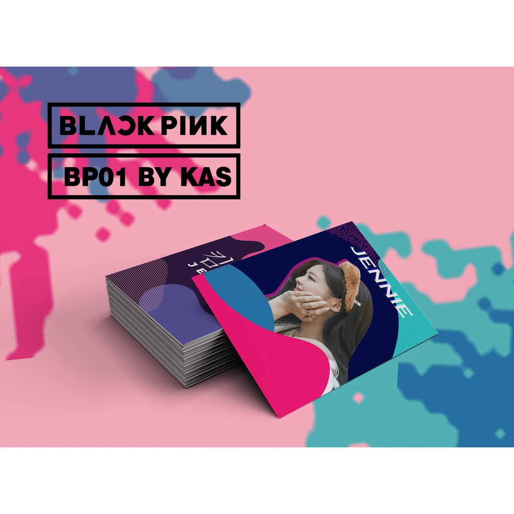 [Độc quyền] Set 4 card Blackpink data thiết kế đặc biệt bởi Kpop All Stars