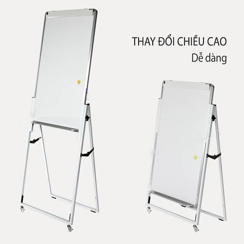 [Bảng viết bút lông]Bảng Flipchart Hội Thảo Chân Gấp 60*100cm (Tặng bút viết bảng,bông lau, nam châm, giấy A1 hoặc A0)