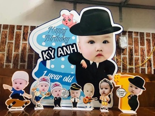 Chipi sinh nhật cho bé 35cm