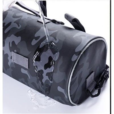 Túi treo xe đạp cao cấp rằn ri- SOUL OF BICYCLE- vải Polyester chống thấm nước tuyệt đối - có ngăn đựng điện thoại
