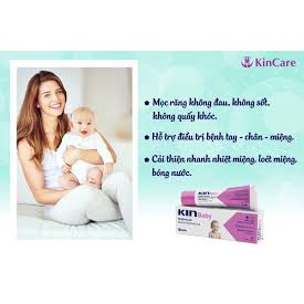 Gel bôi cho trẻ mọc răng Baby Kin 30ml/ Tây Ban Nha