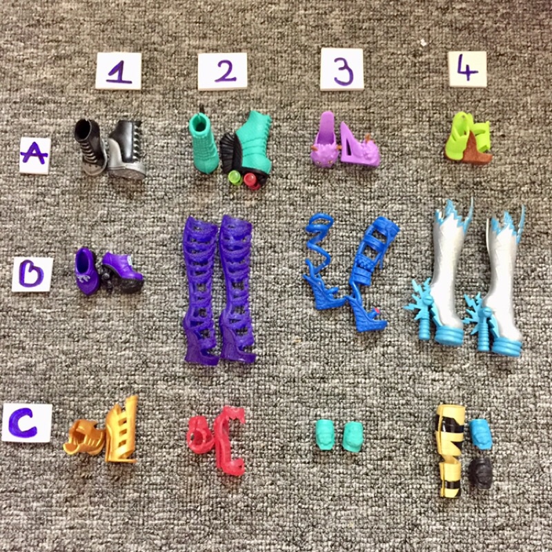 PKMH1-GIÀY DÀNH CHO BÚP BÊ MONSTERHIGH