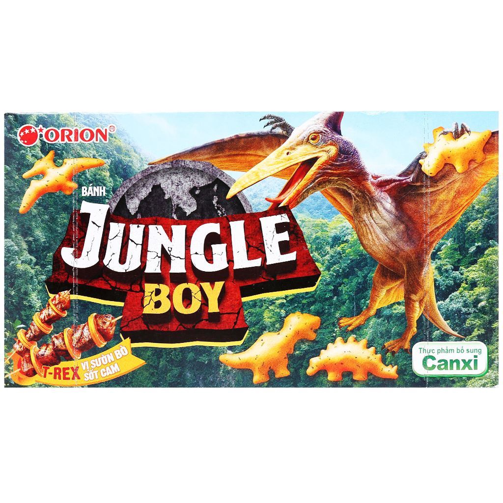 Thùng 20 hộp bánh Orion Marine boy / Jungle boy 35g các vị