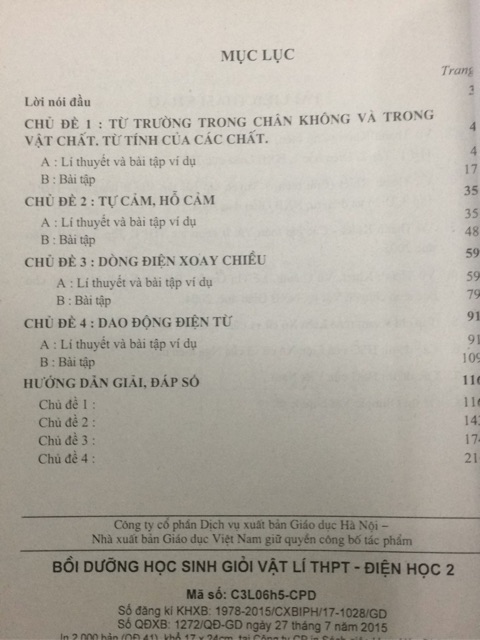 Sách - Bồi dưỡng Học sinh giỏi Vật lí Trung học phổ thông: Điện học 2