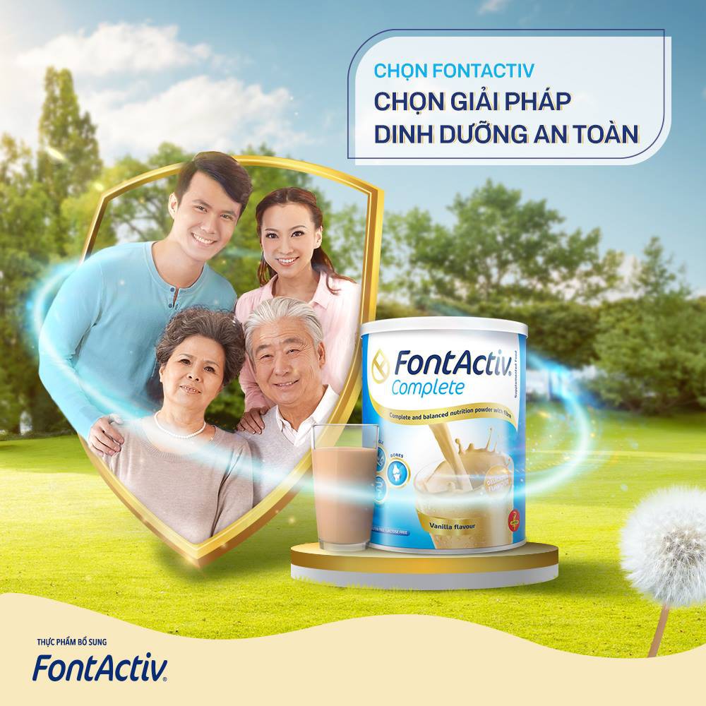 ☑️[Chính hãng] Sữa Dinh Dưỡng Font Active Complete - 400g/800g