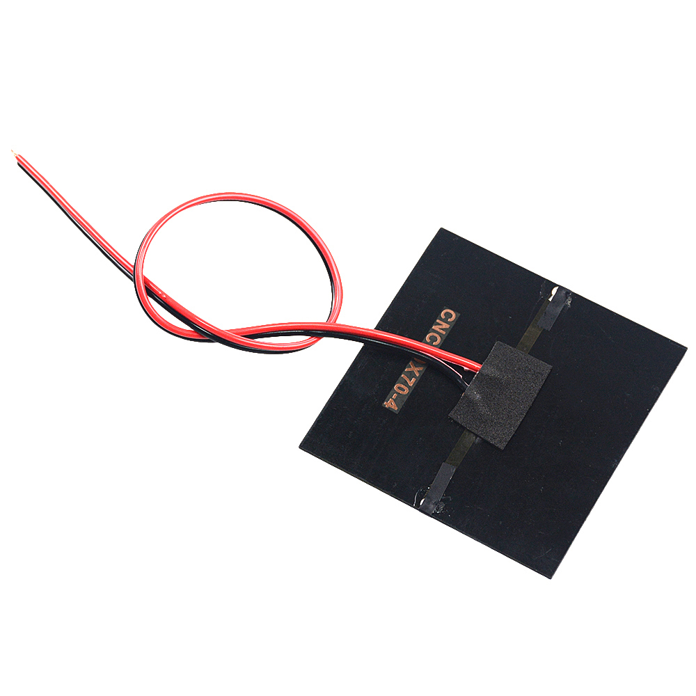 1 Tấm Pin Năng Lượng Mặt Trời Có Dây mini 4v 5v 5.5v 30cm 100cm 200cm Dùng Để Sạc Pin Điện Thoại diy