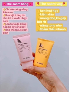KEM CHỐNG NẮNG THESAEM