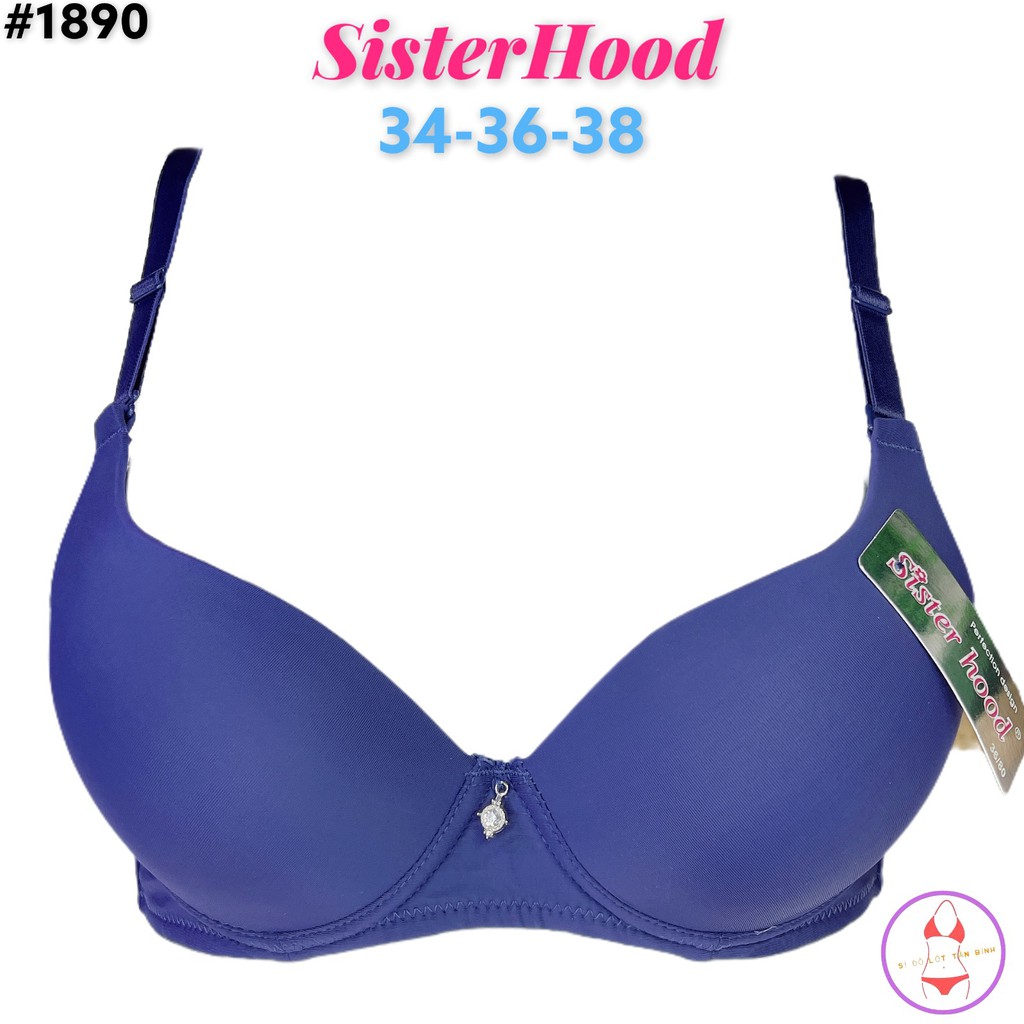 Áo ngực Thái Lan SisterHood trơn mịn mút kép nâng đẩy ngực, form áo cực đẹp thích hợp mặc áo dài