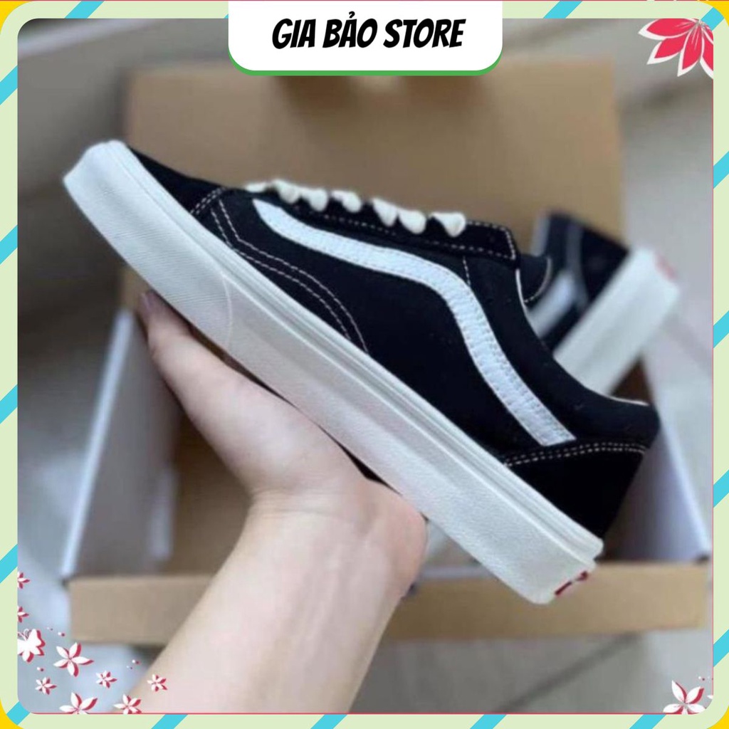 ✔️ HÀNG TRUNG ✔️ Giày Vans old skool đen nam nữ cao cấp full box + bill