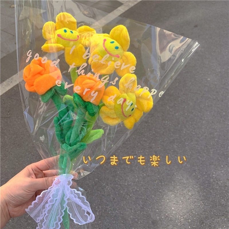 Hoa Hướng Dương Giả Trang Trí Để Bàn Xinh Xắn