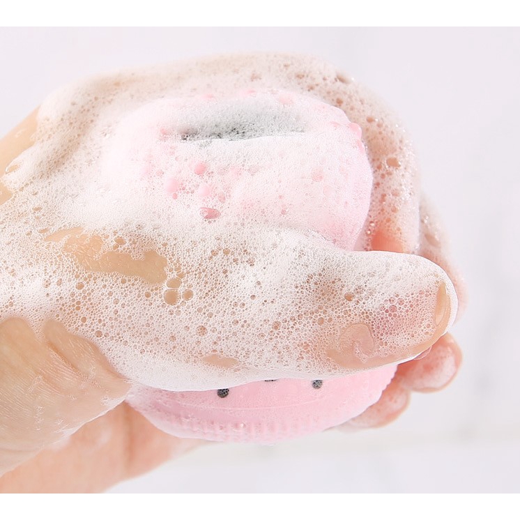 Cọ rửa mặt bằng silicon hình chú bạch tuộc xinh xắn | BigBuy360 - bigbuy360.vn