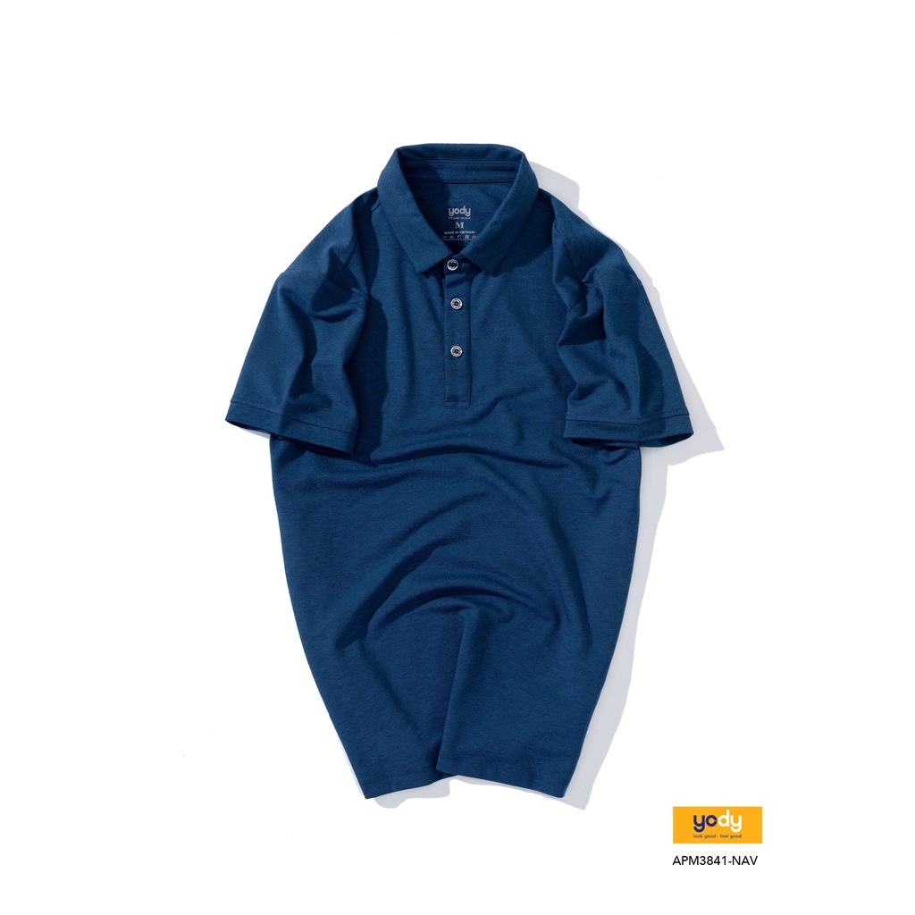 Áo phông Polo nam chất liệu Modal thân thiện với môi trường thương hiệu YODY - APM3841