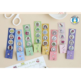 Bộ 60 sticker TRÒN TRÒN