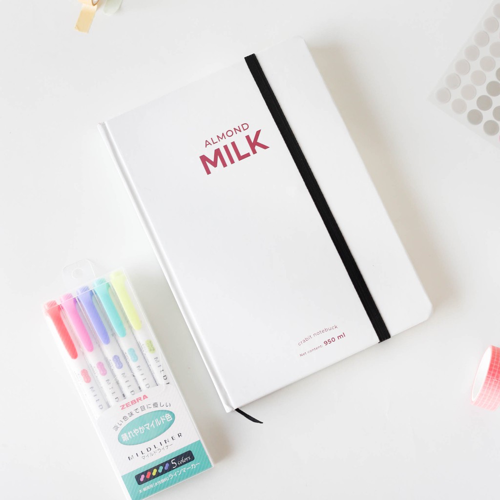 Combo sổ bút chuyên dụng Bullet Journal - Màu Lollipop