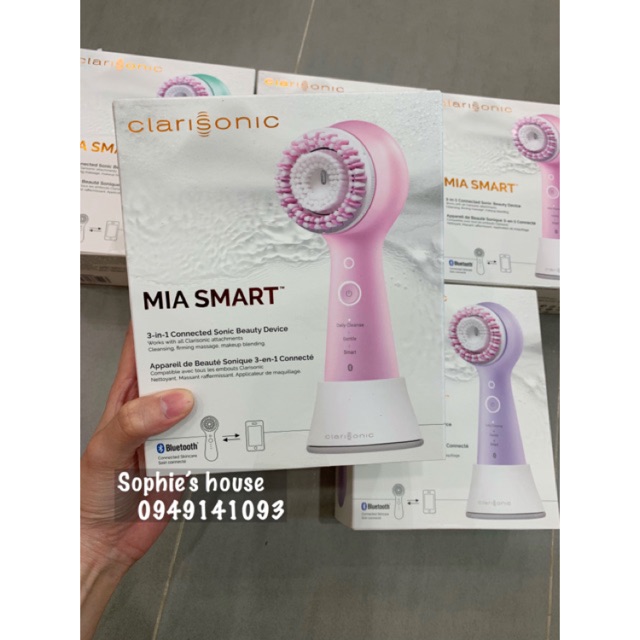 May Rửa Mặt Clarisonic Mia Smart 3 In 1 Chinh Hang Từ Mỹ Mayruamat Vn