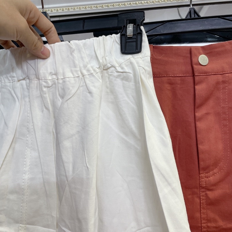 Chân váy midi chất kaki - hình thật chính chủ 2 màu