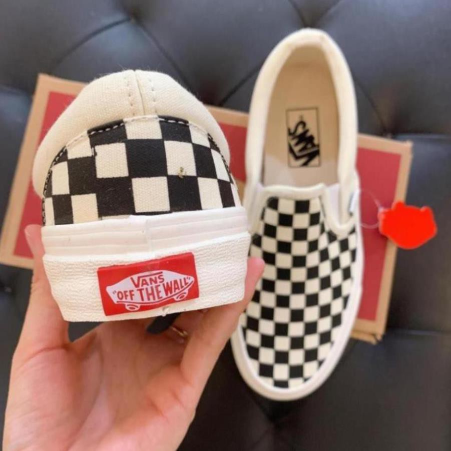 [FREESHIP + BOX + BILL] GIÀY VANS OLD SKOOL, VANS CARO, Giày Vans đen, Giày lười Slipon nam nữ