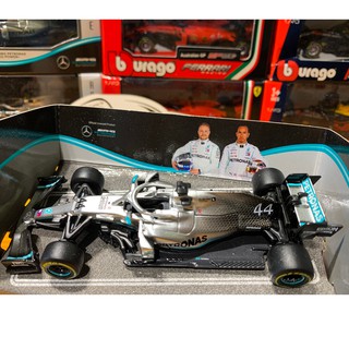 Mô hình xe F1 Mercedes AMG Petronas W10 2019 tỉ lệ 1:43 Bburago