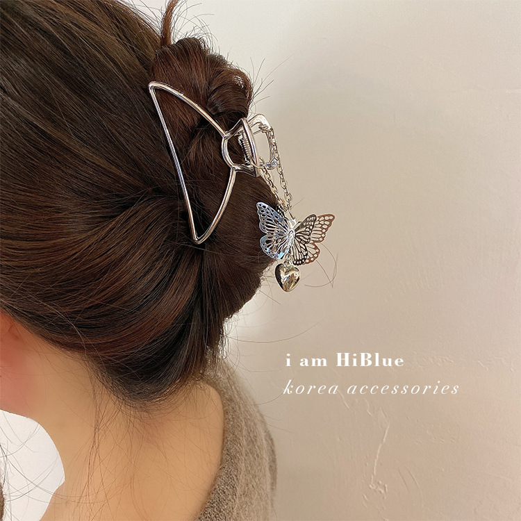 Beautiful Metallic Butterfly Hair Clips For Women