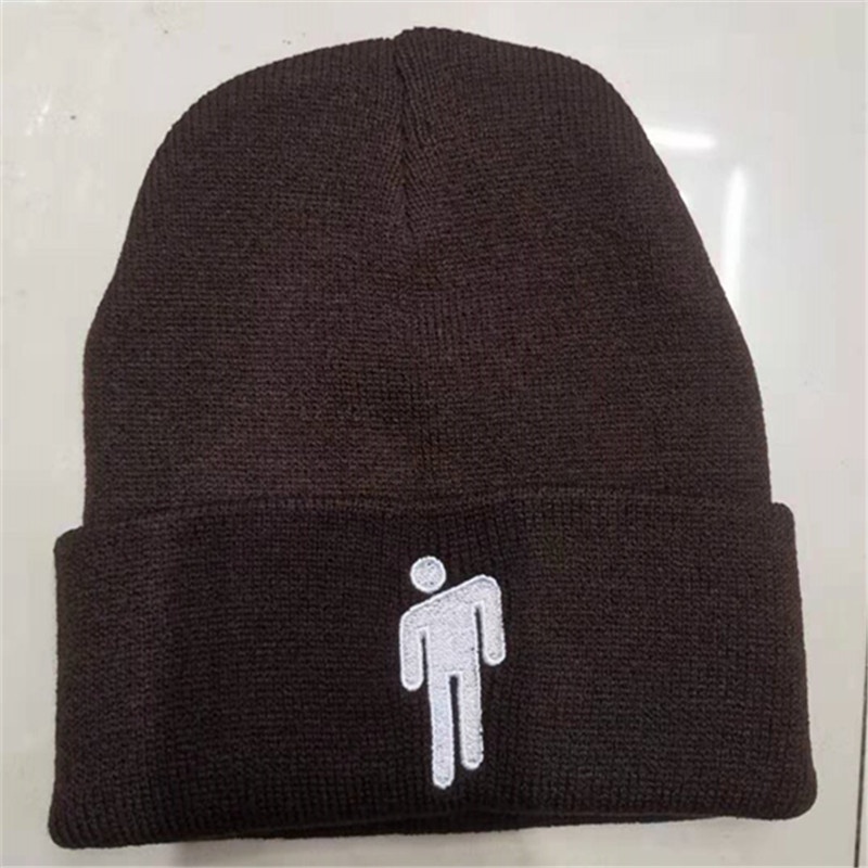 Mũ dệt kim LINJW vải cotton thêu họa tiết hoạt hình thời trang unisex 2021