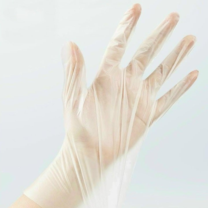 Găng tay siêu dai TPE cao cấp Hộp 100c, sử dụng nhiều lần