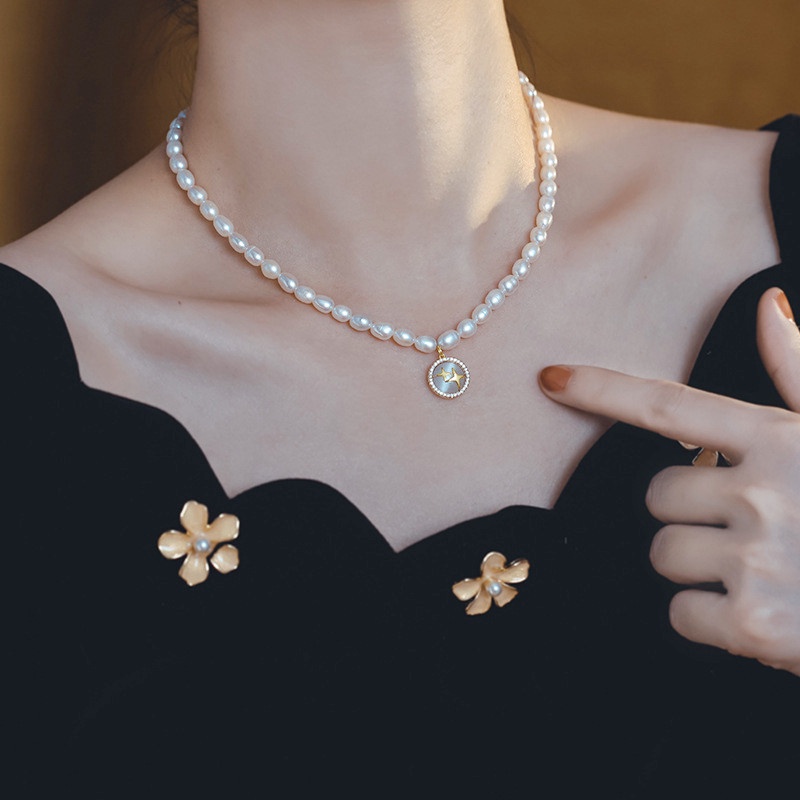 Vòng cổ Ngọc Trai Sang Trọng Cho Nữ