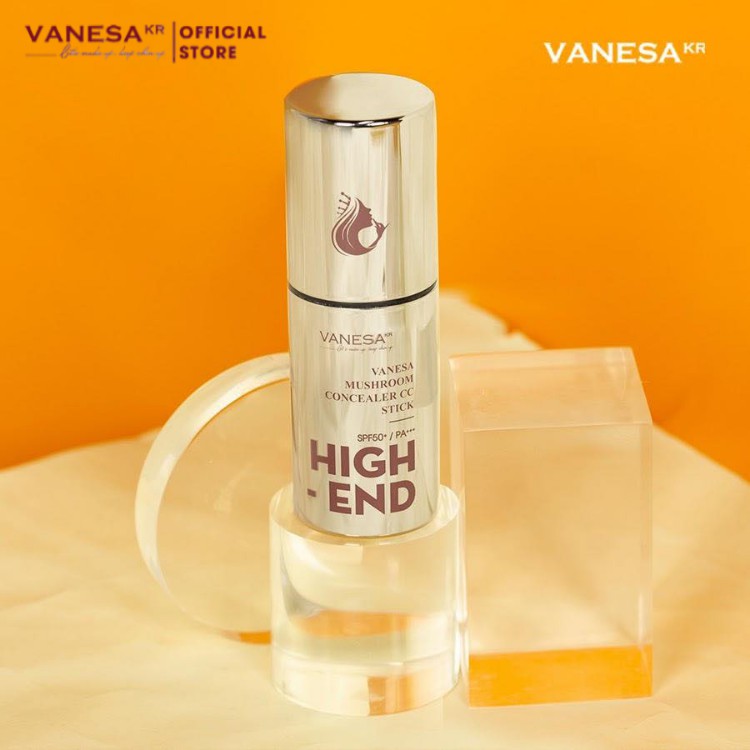Kem nền che khuyết điểm phiên bản 2021 độ che phủ cao Vanesa CC High End chống nắng, chống thấm, dưỡng ẩm