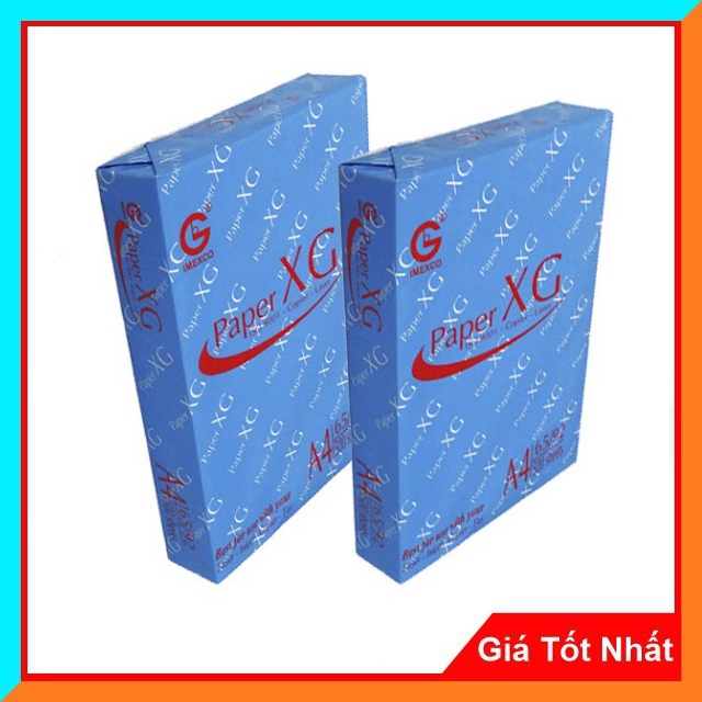 Giấy A4 Xương Giang - ĐL 65/92 gsm - 500 tờ/1 ram