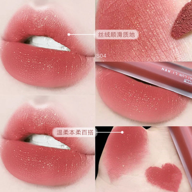 Son môi lì màu nhung không phai không dính cốc chuyên nghiệp | BigBuy360 - bigbuy360.vn